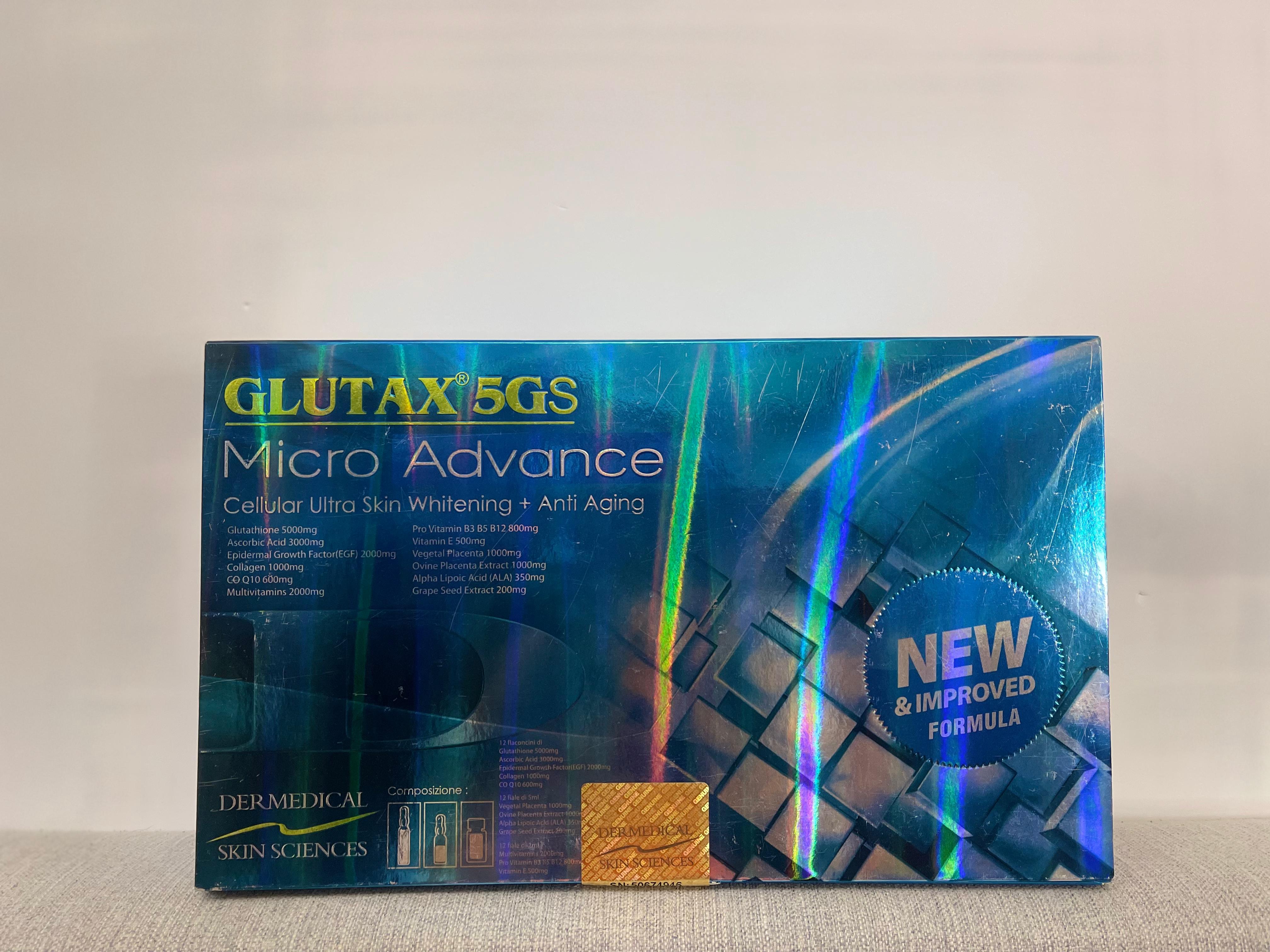 Glutax 5GS Micro Advance Ultra Skin Whitening Injection